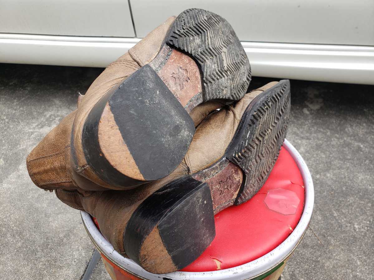 # быстрое решение бесплатная доставка # Alfredo Bannister /alfredoBANNISTER/ повреждение обработка ботинки / сделано в Японии размер 43