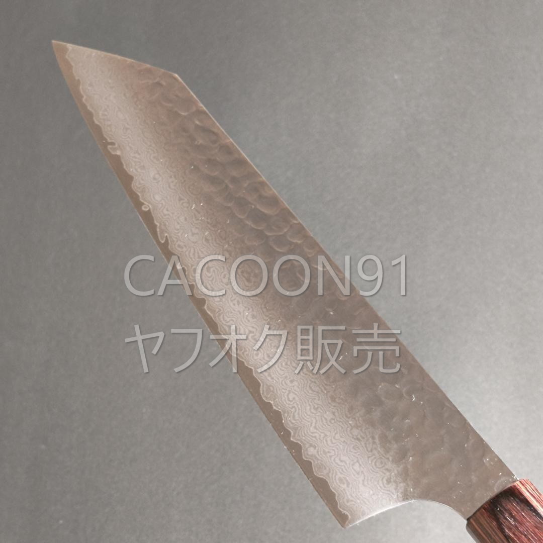 堺孝行 Ｖ金10号ダマスカス33層鎚目 和式剣型牛刀 19cm 日本製 高級