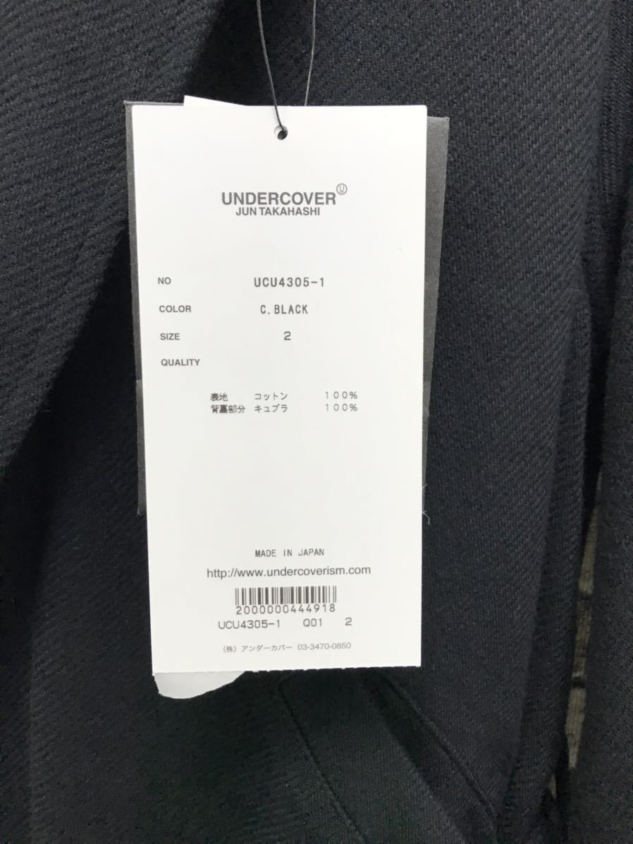 新品☆UNDERCOVER アンダーカバー☆18SS UCU4305-1 タチキリコットン