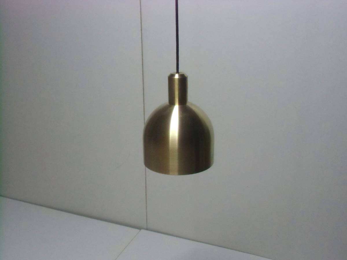 New Light Pottery バレット ラウンド A 真鍮ペンダントライト CIBONE