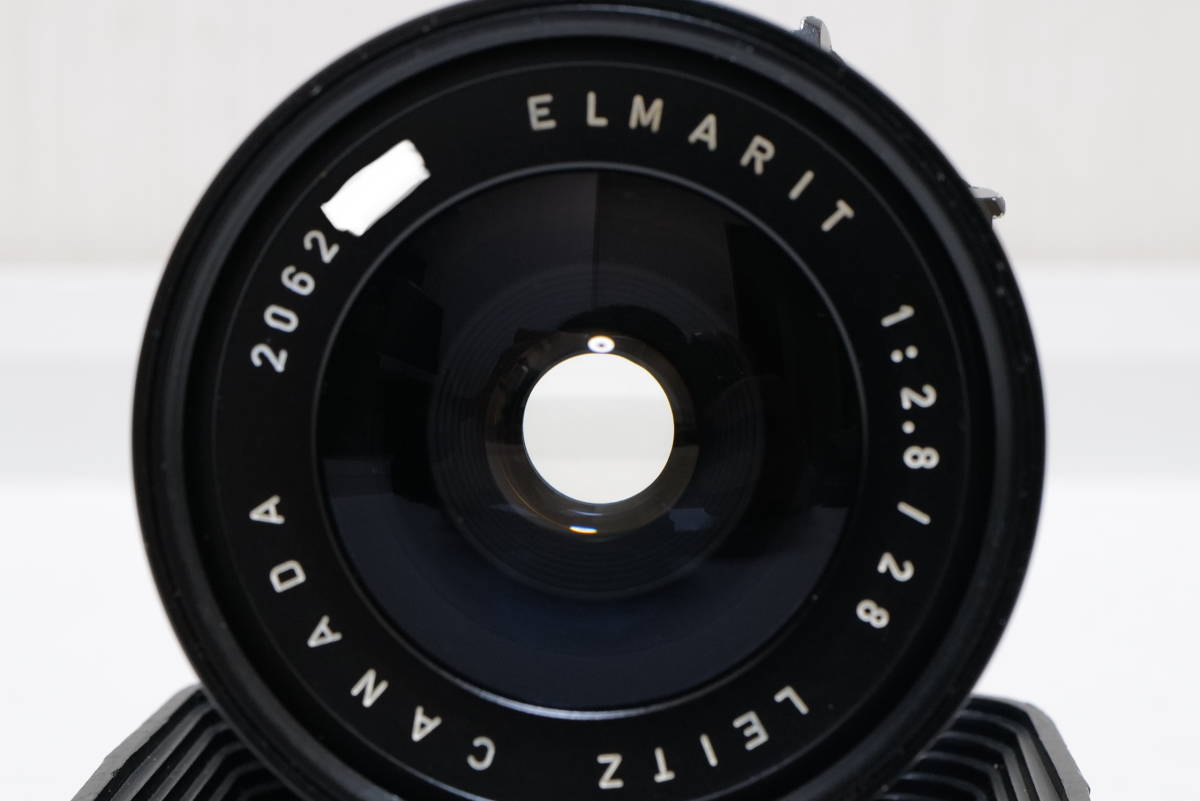 Leica Elmarit 28mm 1st 9枚玉 レッドスケール ライカ エルマリート第一世代_画像6