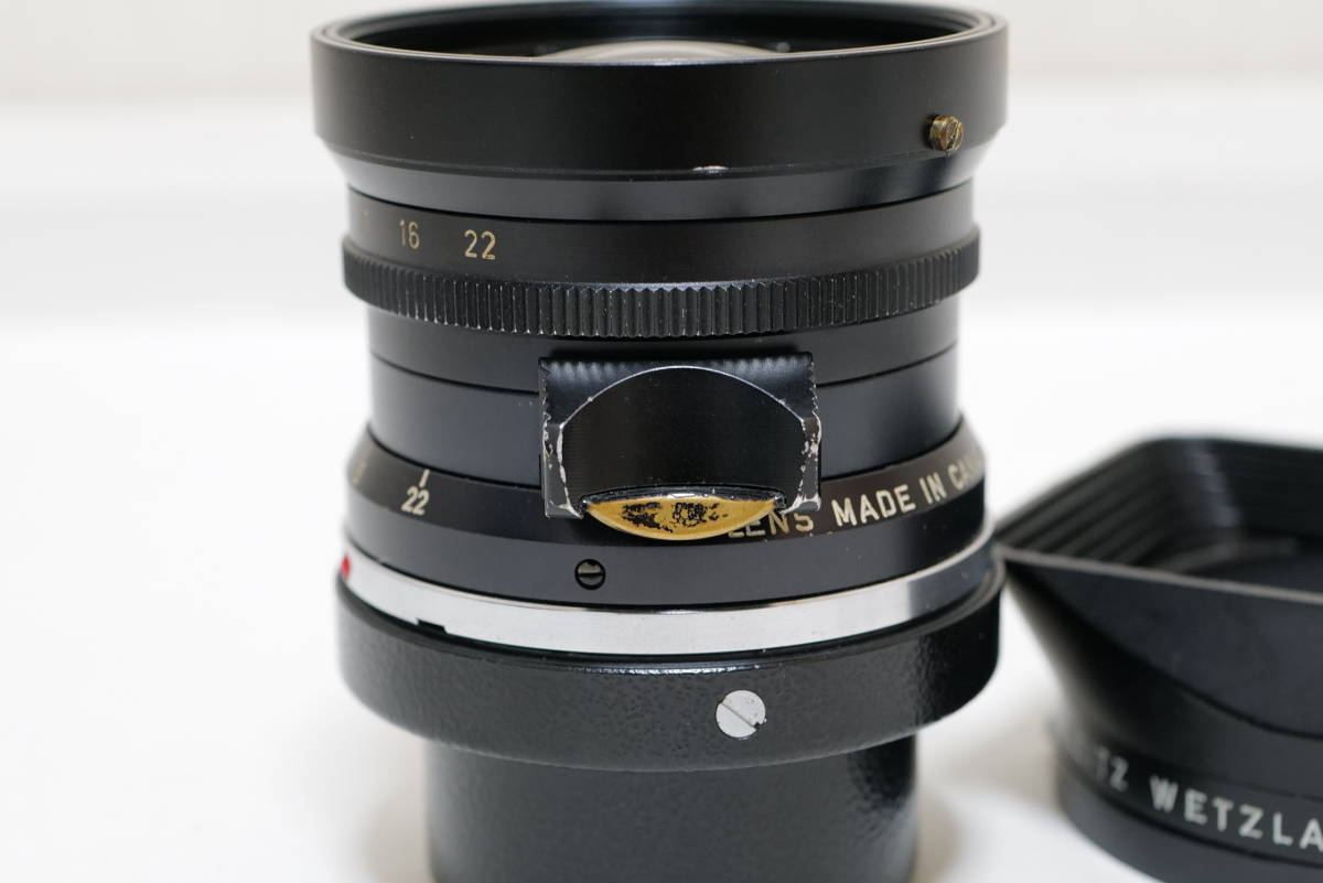 Leica Elmarit 28mm 1st 9枚玉 レッドスケール ライカ エルマリート第一世代_画像3