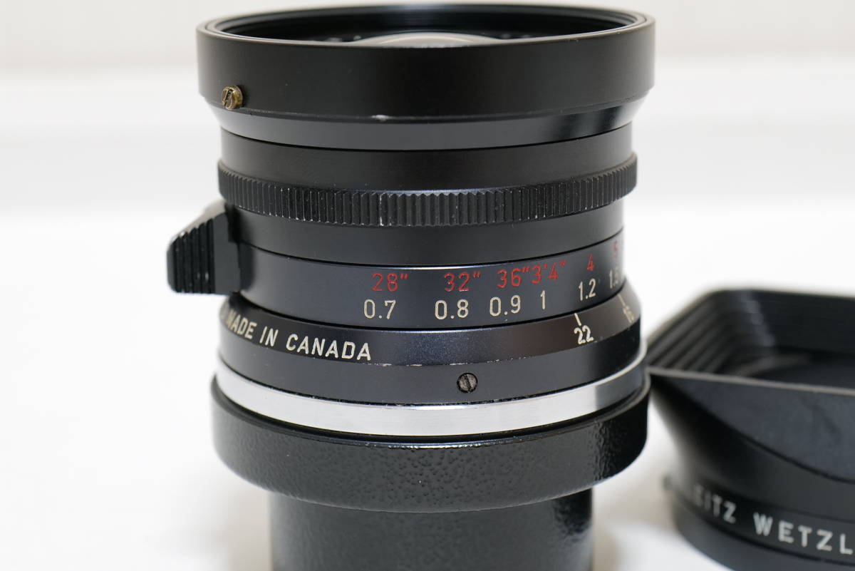 Leica Elmarit 28mm 1st 9枚玉 レッドスケール ライカ エルマリート第一世代_画像5