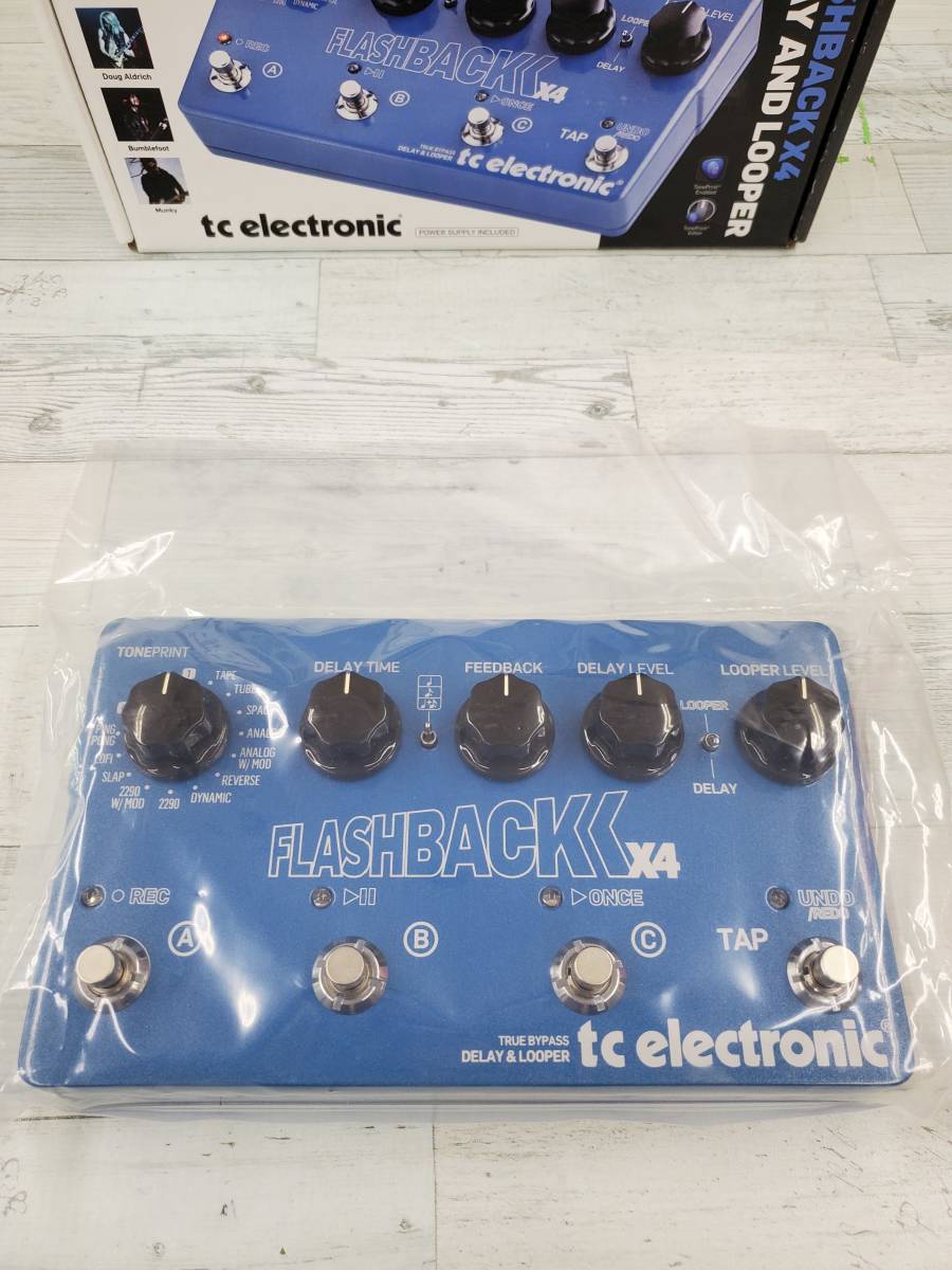 楽706-148♪【60】美品!tc electronic FLASHBACK X4 Delay