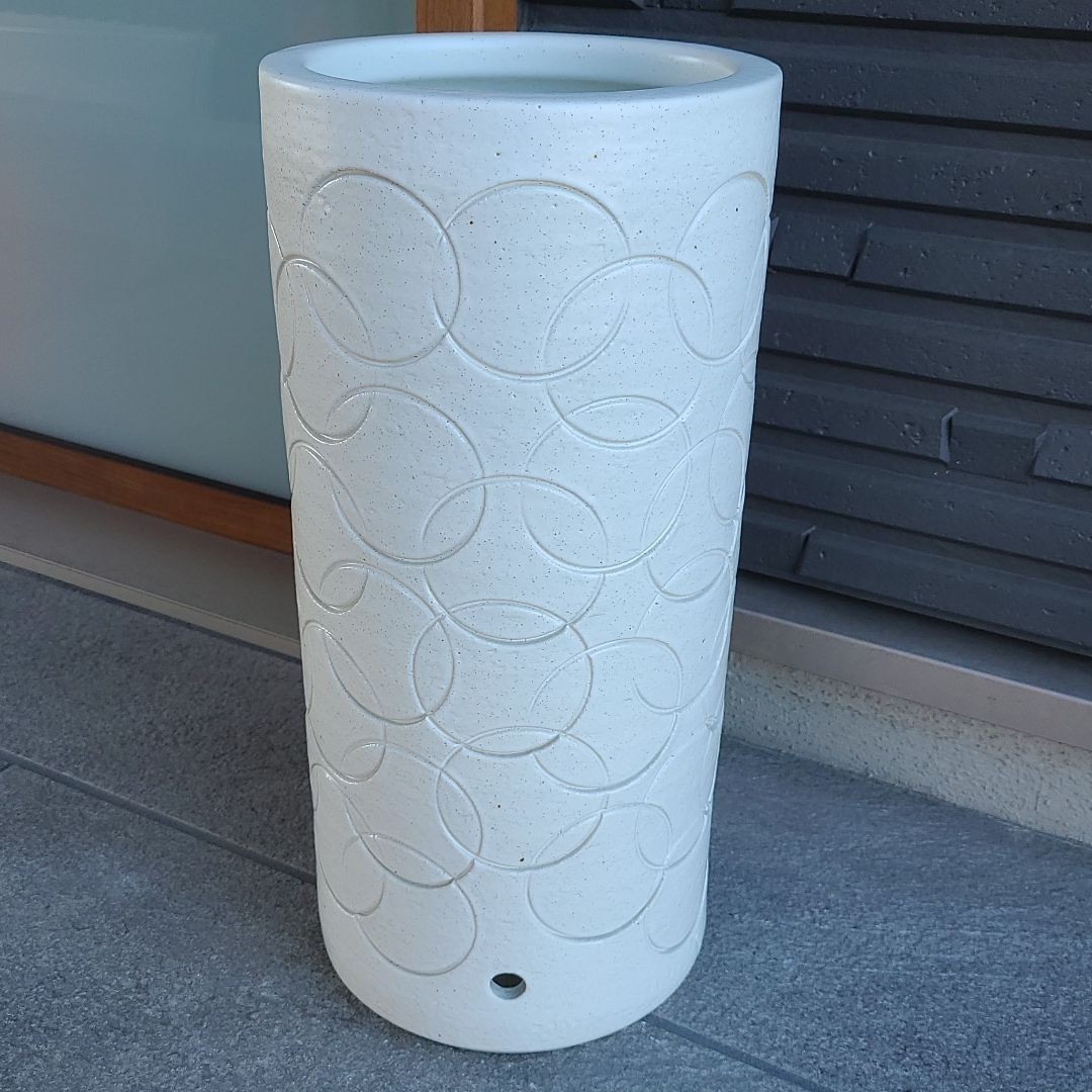 信楽焼傘立て 丸紋 高さ46cm ccorca.org