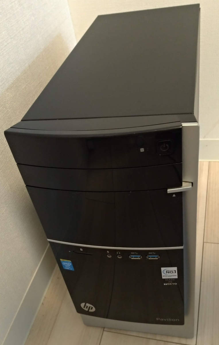 PC】HP Pavilion 500-140jp Windows10 Home/Core i7/16GB Mem/1TB HDD