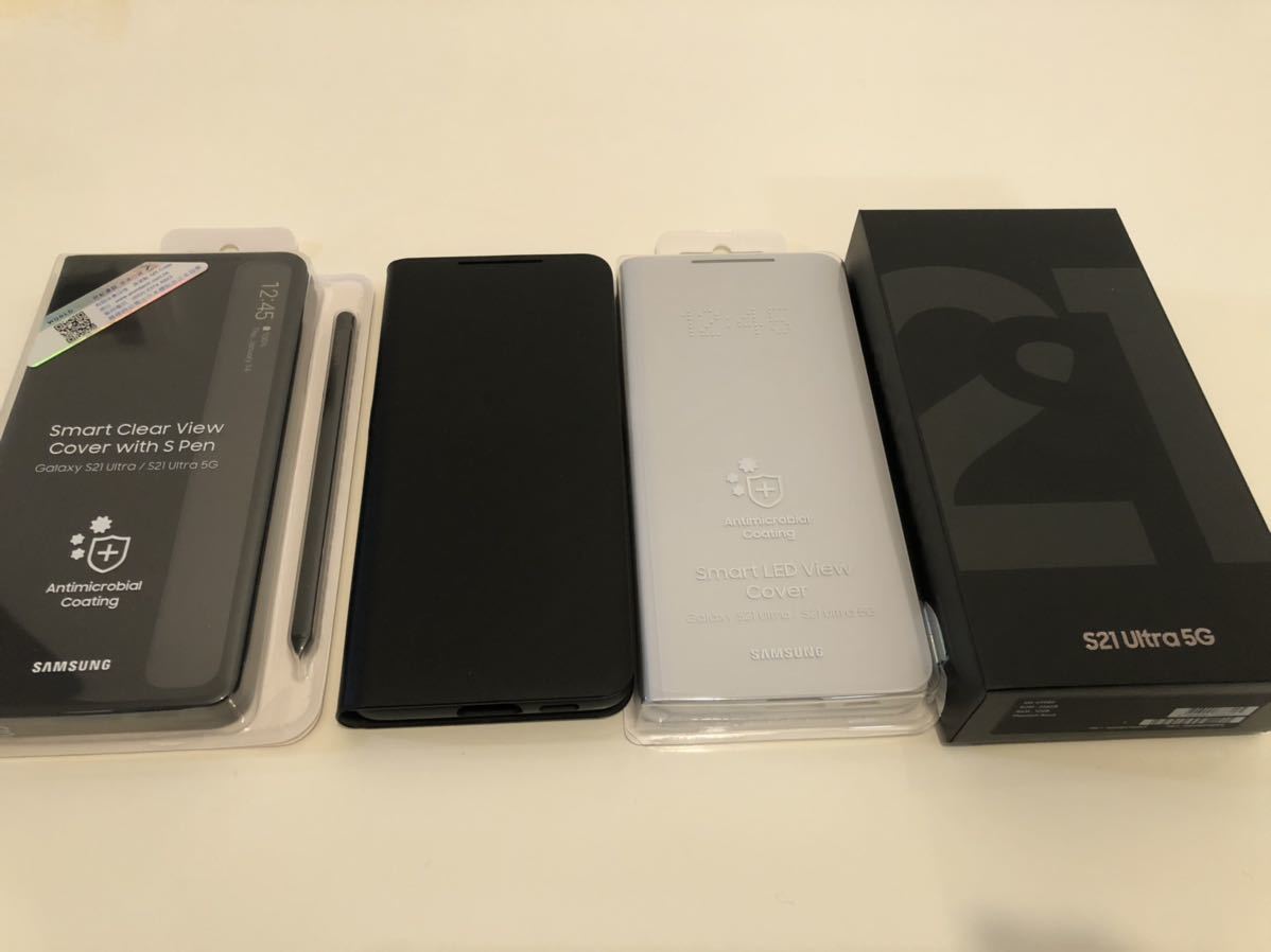 極美品 付属品完備 SAMSUNG Galaxy S21 Ultra 香港版SM-G9980 256GB