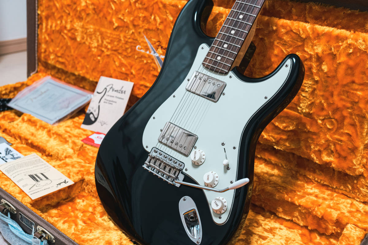 最新の激安 2013 Fessler Greg 1963 Stratocaster MasterBuilt Shop Custom 【グレッグフェスラー】Fender H-H Blackie MBS カスタムショップ