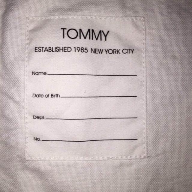 TOMMY ...　 вершина ...　 клетчатый   рубашка  