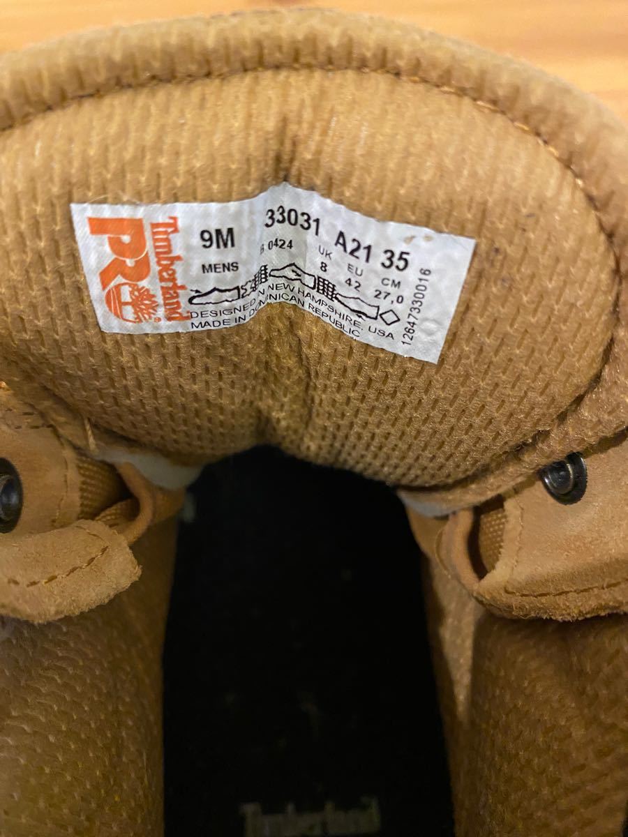 ティンバーランド ワークブーツ 先端鉄板入り(¥9,300) | monsterdog