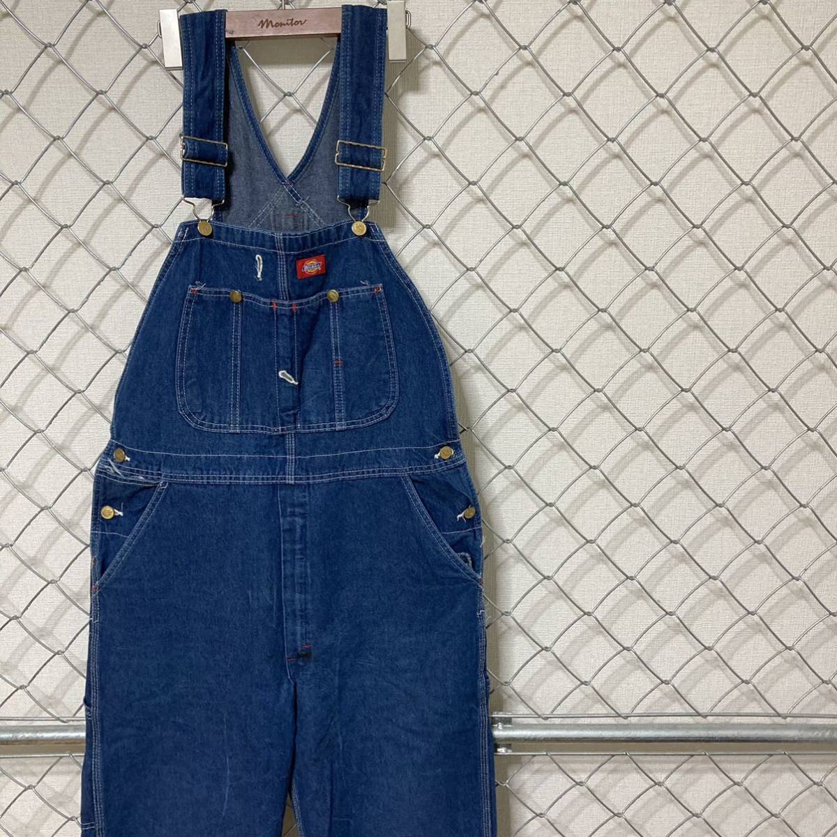 うのにもお得な Dickies 36×30 オーバーオール デニム ディッキーズ オーバーオール うのにもお得な Dickies 36×30 オーバーオール デニム ディッキーズ オーバーオール
