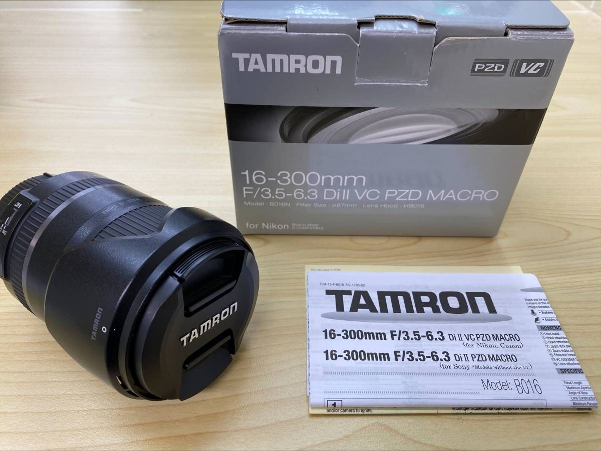 当社の 美品 タムロン 16-300mm 16 DiII 【超美品・豪華セット】Nikon