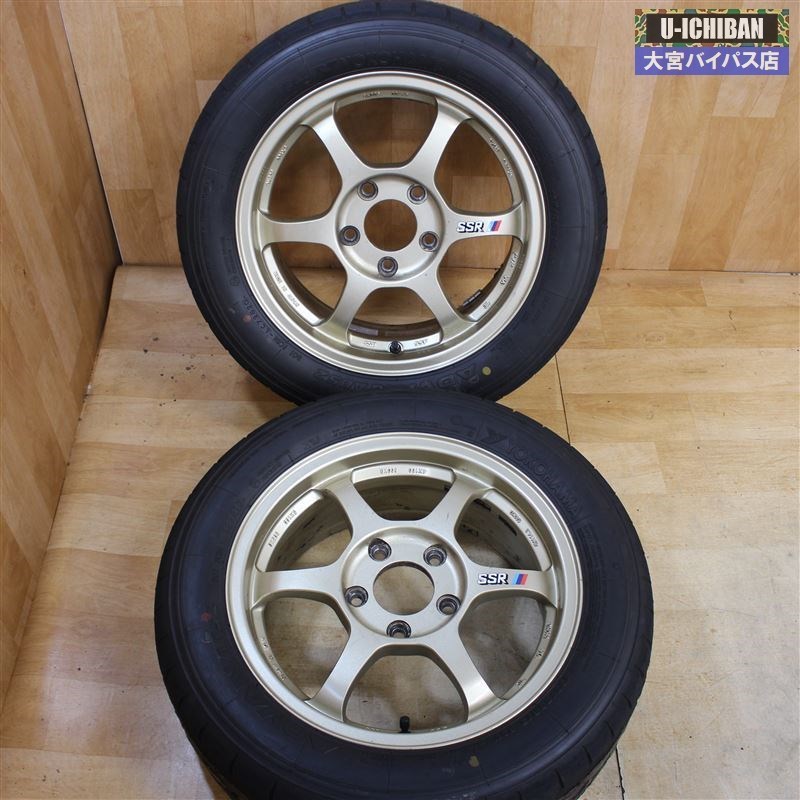 SSR TYPE-C 15インチ 6.5J +42 5H114.3 & ヨコハマ アドバン A052 195