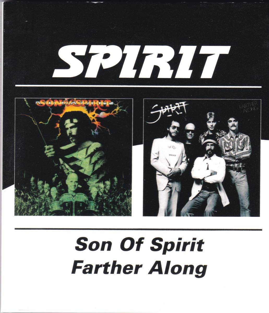 ☆SPIRIT(スピリット)/Son Of Spirit＆Farther Along『75年＆76年発表の名手Randy California大活躍のニッチな超大名盤２in１』◆初CD化◇