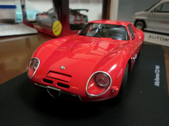 1/18 アルファロメオ TZ2 1965 Alfa romeo TZ2 オートアート Auto art
