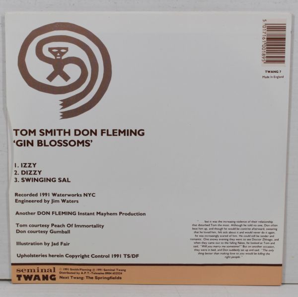 a33/7”/Tom Smith , Don Fleming - Gin Blossoms_画像2