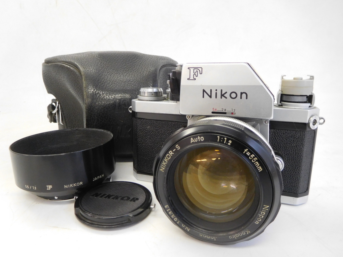 05 226-478449-26 [Y] Nikon ニコン F フォトミック 一眼レフ フィルムカメラ NIKKOR-S Auto 1:1.2 f＝55mm ケース付属 千226_画像1