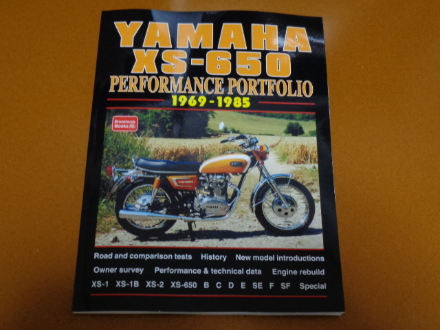 一番の XS650、XS-1、XS-2。洋書、ヤマハ、旧車 メカニズム