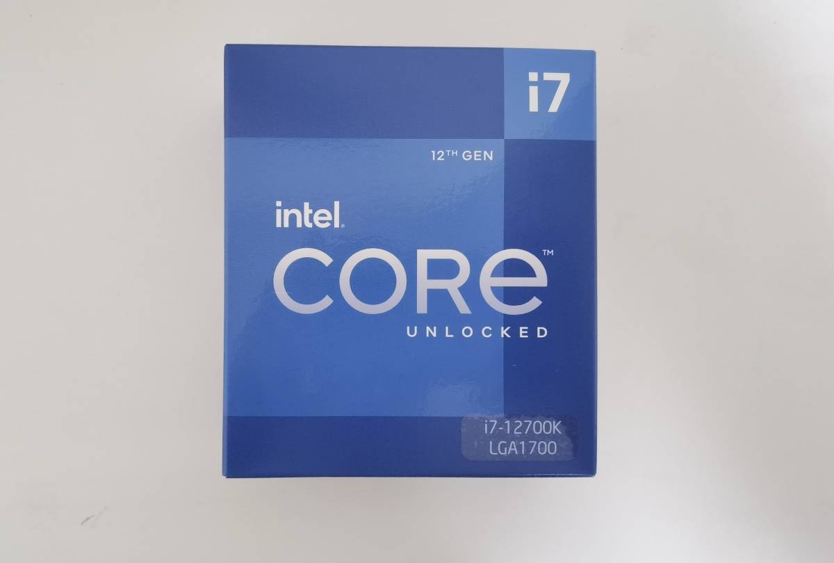 新品未開封(国内正規品)Intel CPU Core i7 12700K 納品書 | www