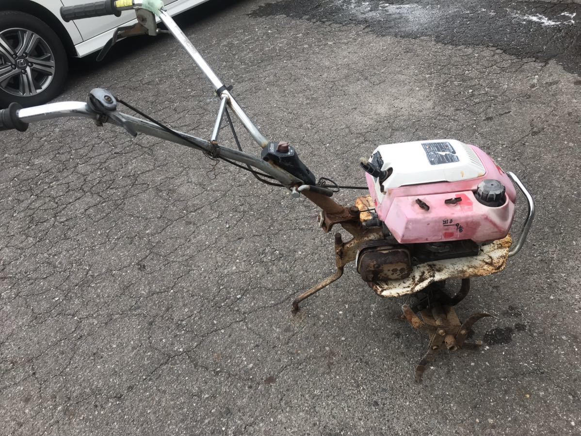 HONDA こまめ F210 ホンダ 耕運機 歩行型 管理機 始動駆動確認TK213