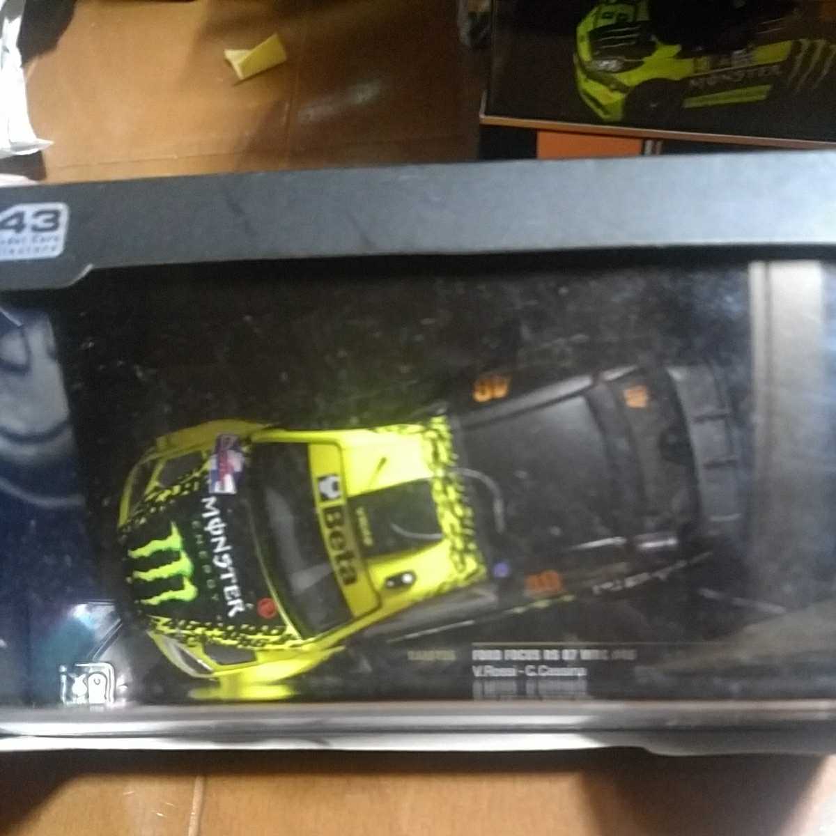 1/43 FORD FOCUS RS WRC ROSSI Monza Rally 2009 Valentino Rossi Ford Focus барен Tino 
