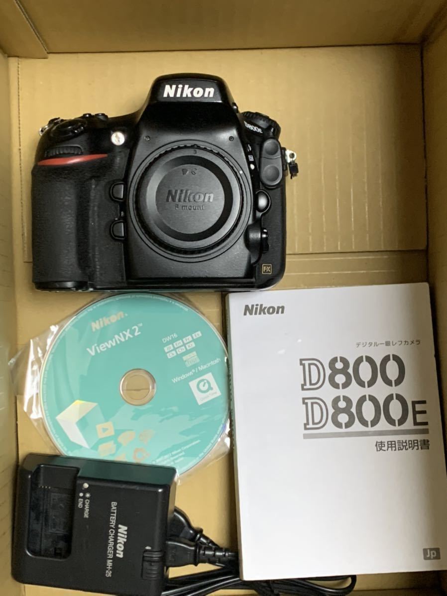 Nikon ニコン D800E ボディ 説明書 充電器 CD www.lram-fgr.ma