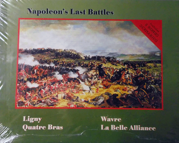 DG/NAPOLEON'S LAST BATTLES/LIGNY,QUARTRE BRAS,WAVRE,LA BELLE ALLIANCE/未開封品/日本語訳無し