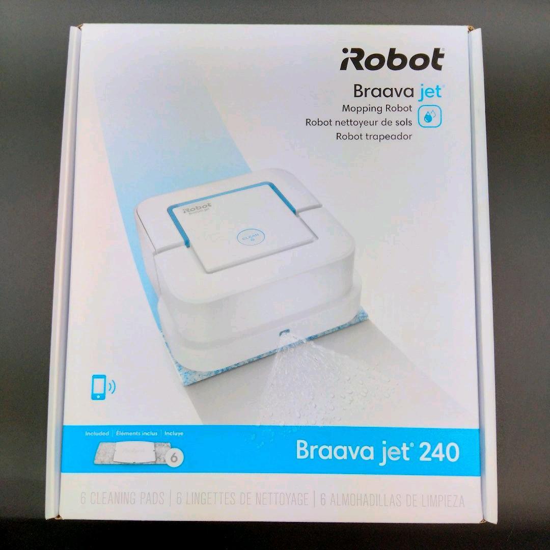 【１円スタート】【新品】床拭きお掃除ロボット iRobot アイロボット フラーハ シェット240_画像1