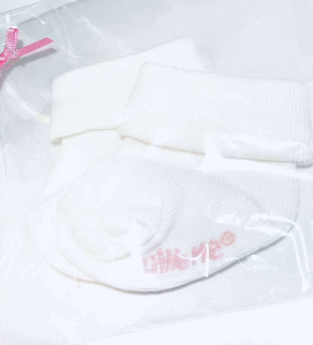  новый товар America покупка товар LITTLE ME baby носки ( белый ) размер 0-12month *4type другой лот 