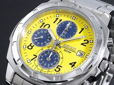 【新品 本物】セイコー SEIKO クロノグラフ 腕時計 SND409P1 海外モデル