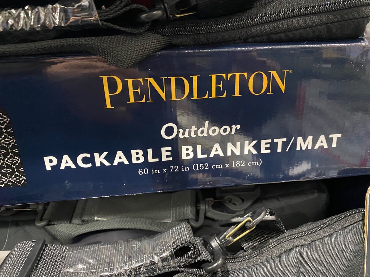 ペンドルトン　レジャーブランケットマット　レジャーシート PENDLETON 黒