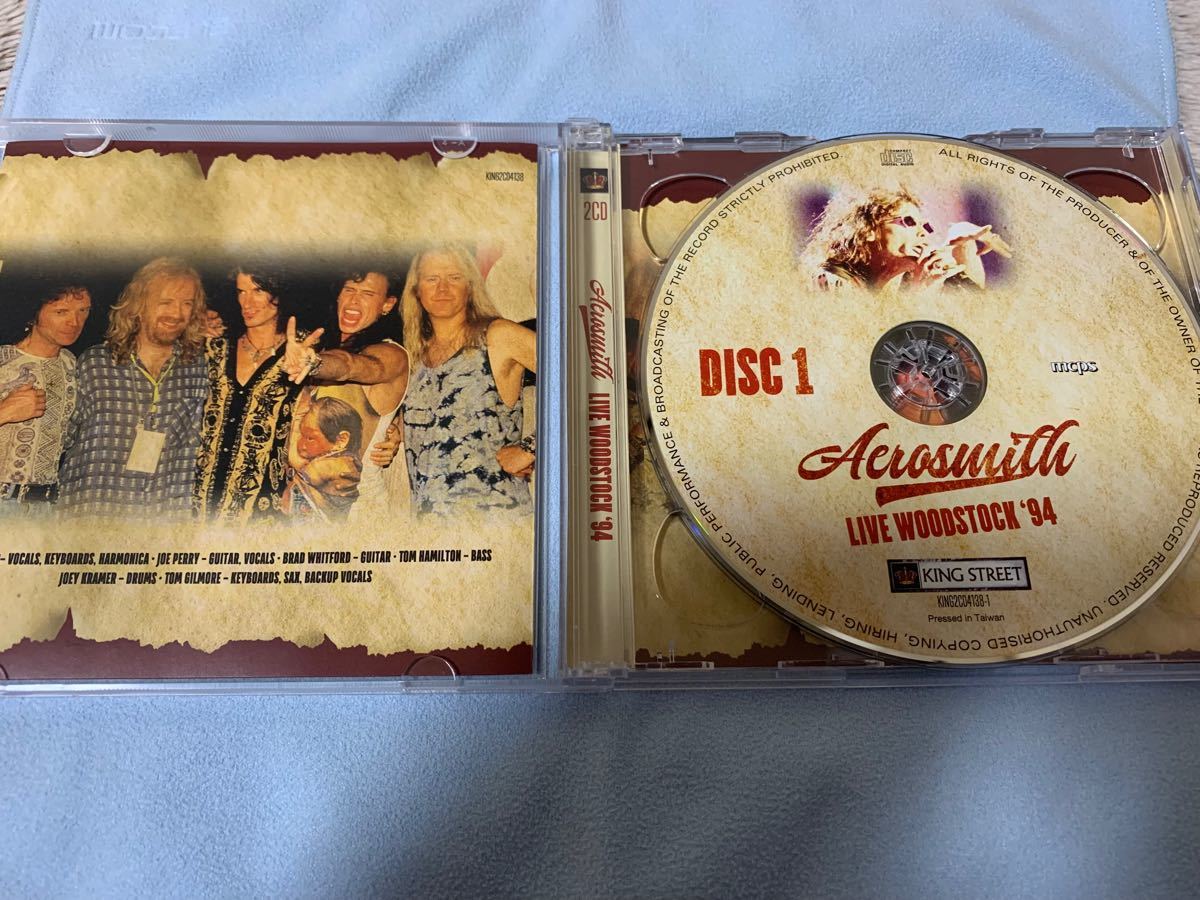 エアロスミス AEROSMITH ライブウッドストック94 <2CD/直輸入盤国内仕様> LIVE WOODSTOCK 94