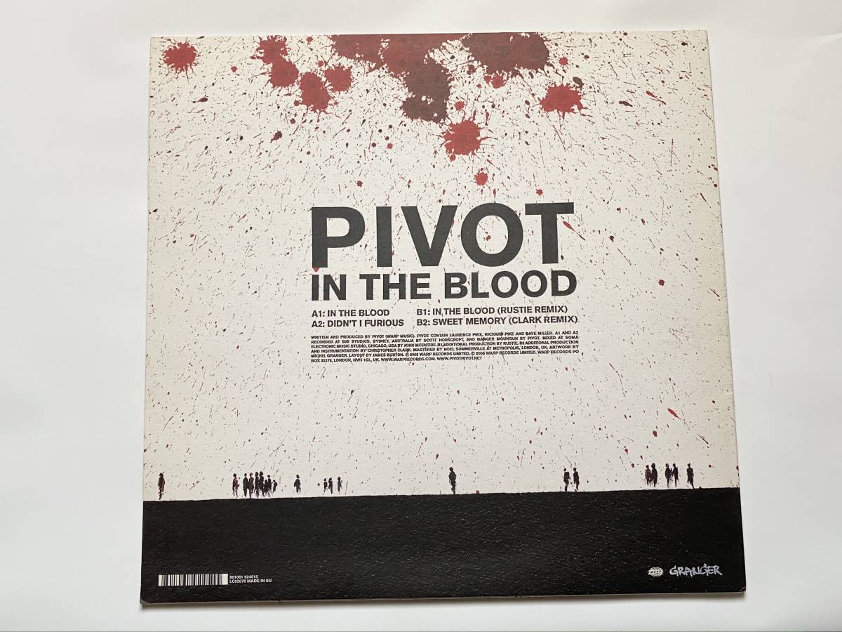 PIVOT / IN THE BLOOD (Warp CLARK Rustie)_画像2