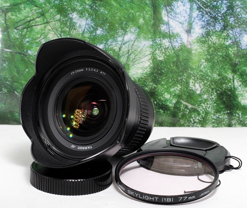 軽くて使いやすい超広角ズームレンズ TAMRON 19-35mm A10 キャノン用