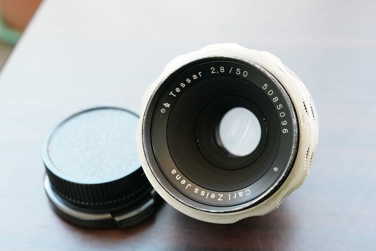 極美品 分解清掃済 Carl Zeiss Jena Tessar 58mm f2.8 M42 ツァイス