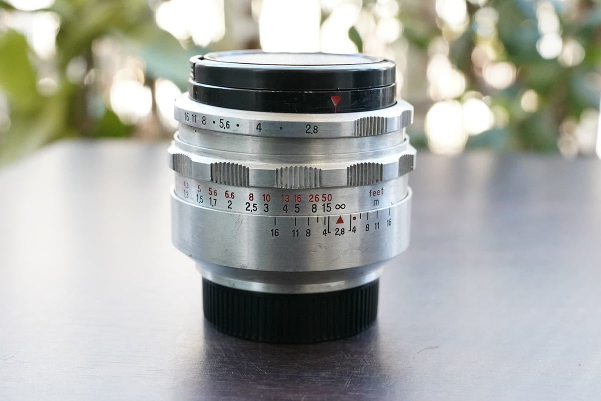 極美品 分解清掃済 Carl Zeiss Jena Tessar 58mm f2.8 M42 ツァイス テッサー イエナ オールドレンズ 単焦点 3_画像2