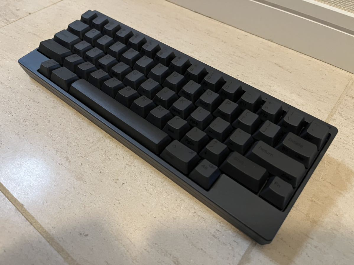 使用少 オマケ付き PFU HHKB Professional HYBRID Type-S 墨 Happy