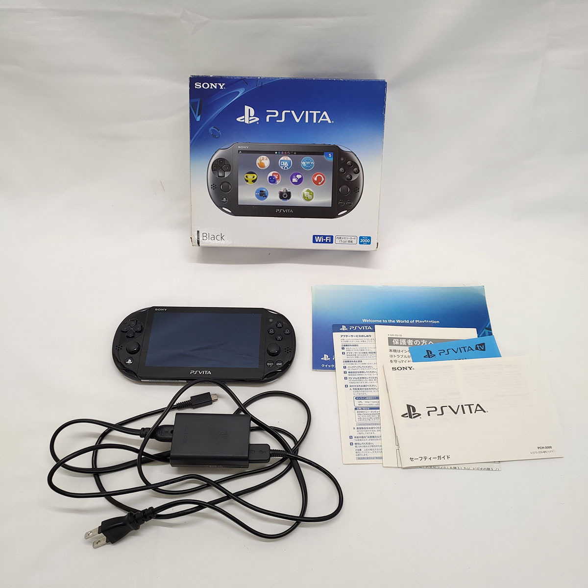 ソニー PlayStation Vita Wi-Fiモデル 本体 ヴィータ ブラック PCH