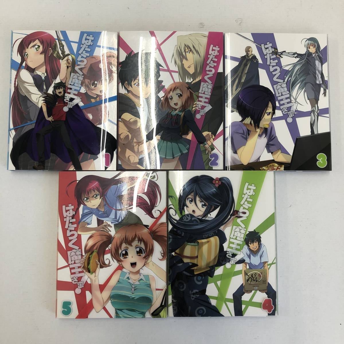 少し豊富な贈り物 はたらく魔王さま 1~6巻全巻 初回生産限定版 BD