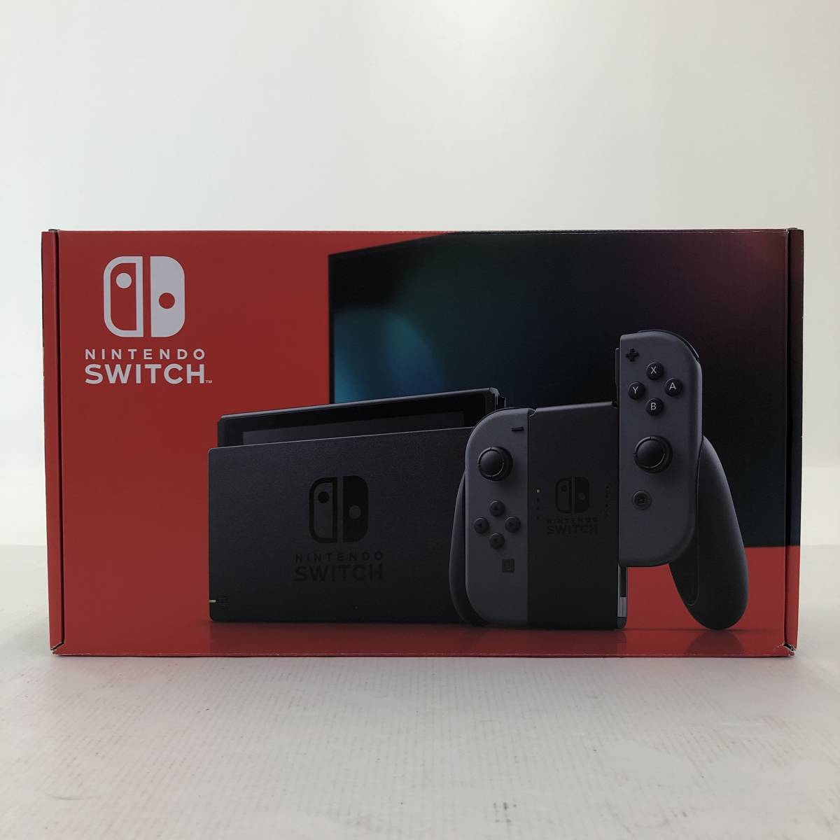 1円~】Nintendo switch ニンテンドースイッチ 本体 グレー (XKJ) 動作