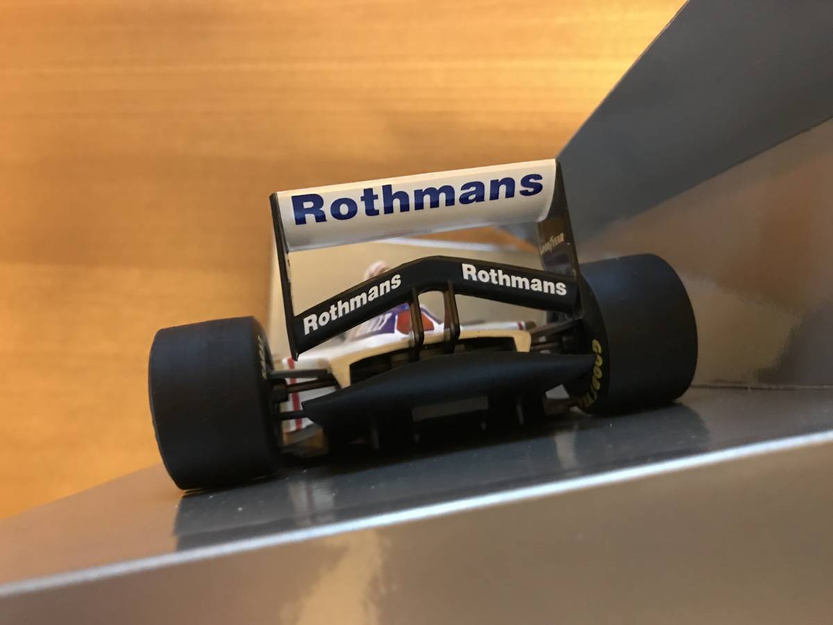 1/18 MINICHAMPS 【Rothmans】 ウィリアムズ・ルノー FW16 #0 D.ヒル ブラジルGP2位 1994_画像7