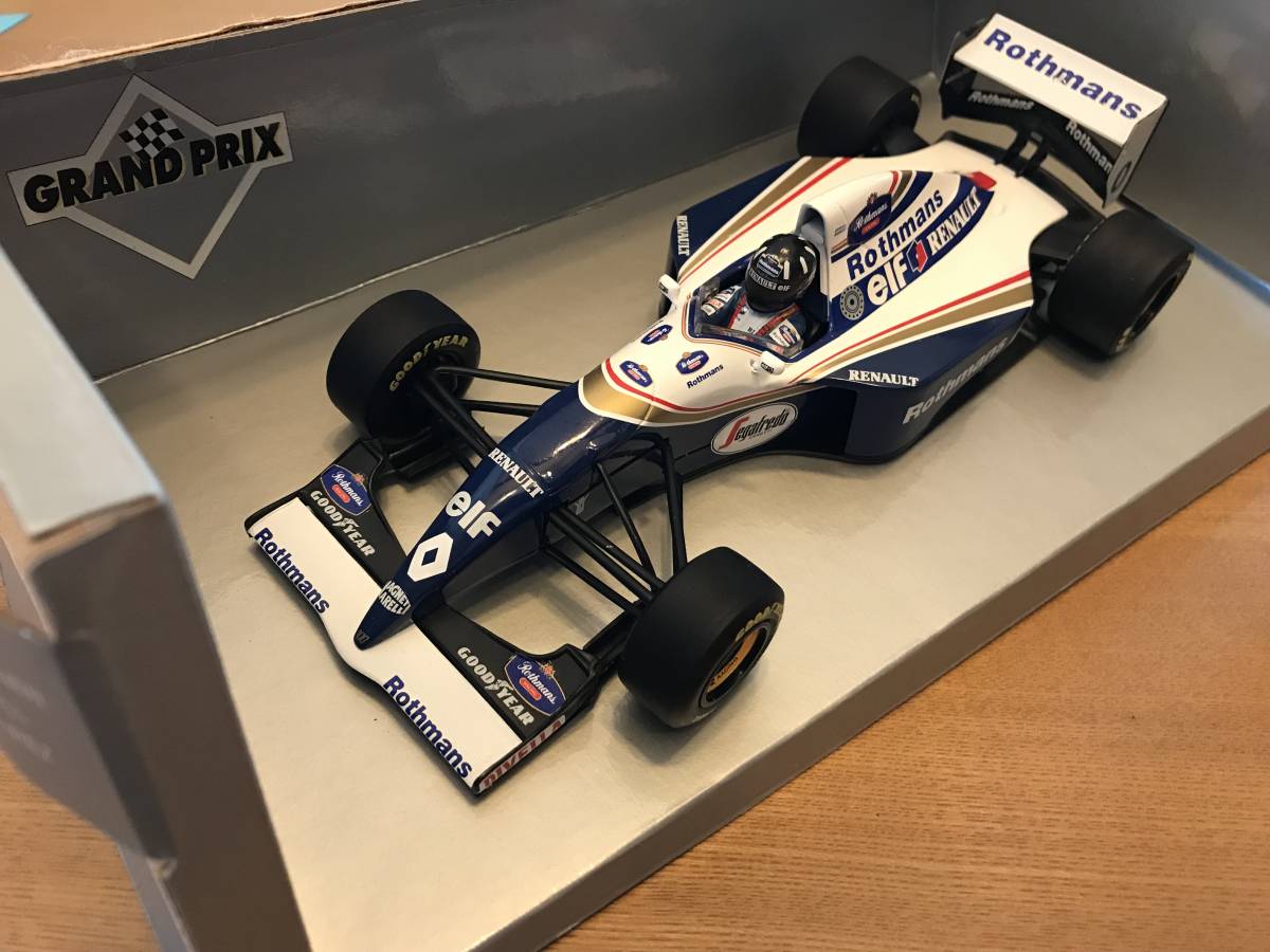 1/18 MINICHAMPS 【Rothmans】 ウィリアムズ・ルノー FW16 #0 D.ヒル ブラジルGP2位 1994_画像1