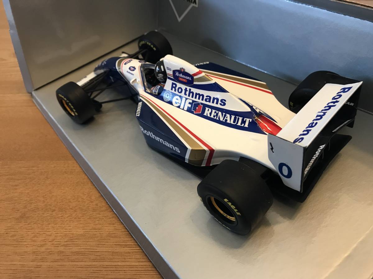 1/18 MINICHAMPS 【Rothmans】 ウィリアムズ・ルノー FW16 #0 D.ヒル ブラジルGP2位 1994_画像3