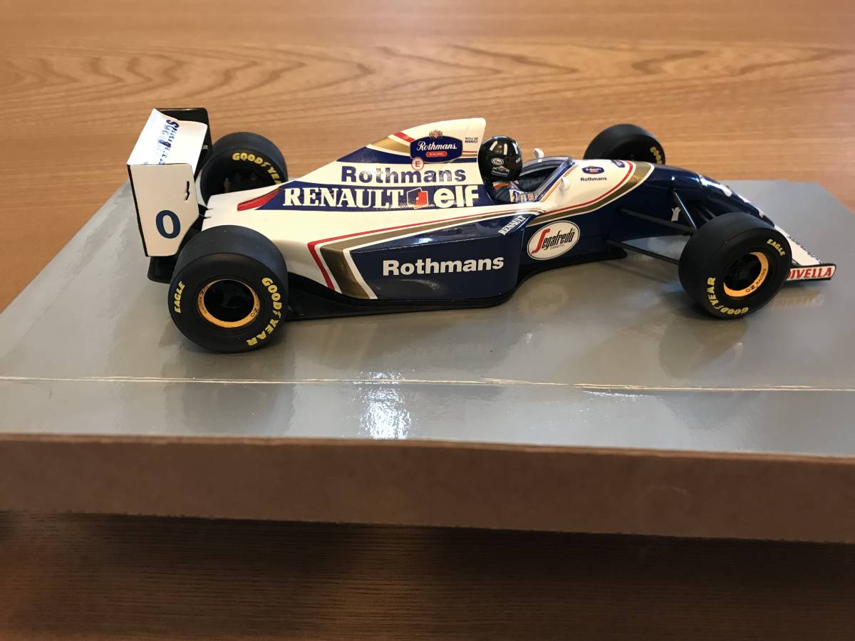 1/18 MINICHAMPS 【Rothmans】 ウィリアムズ・ルノー FW16 #0 D.ヒル ブラジルGP2位 1994_画像4