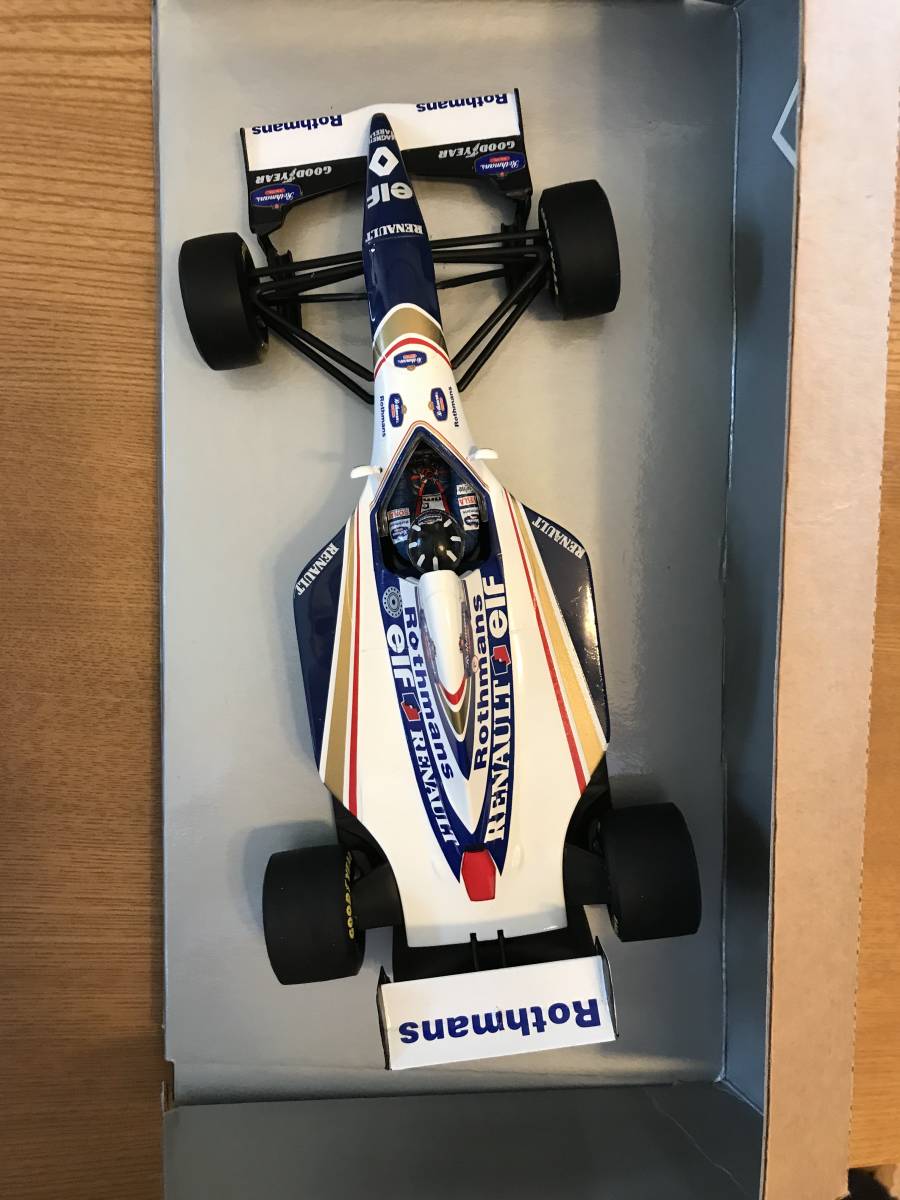 1/18 MINICHAMPS 【Rothmans】 ウィリアムズ・ルノー FW16 #0 D.ヒル ブラジルGP2位 1994_画像8