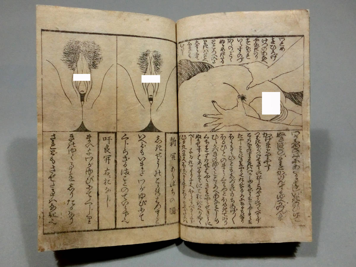 ◇葛飾北斎 画◇江戸時代 木版和本 春画◇「陰陽淫蕩之巻」 ◇葛飾北斎 画◇江戸時代 木版和本 春画◇「陰陽淫蕩之巻」