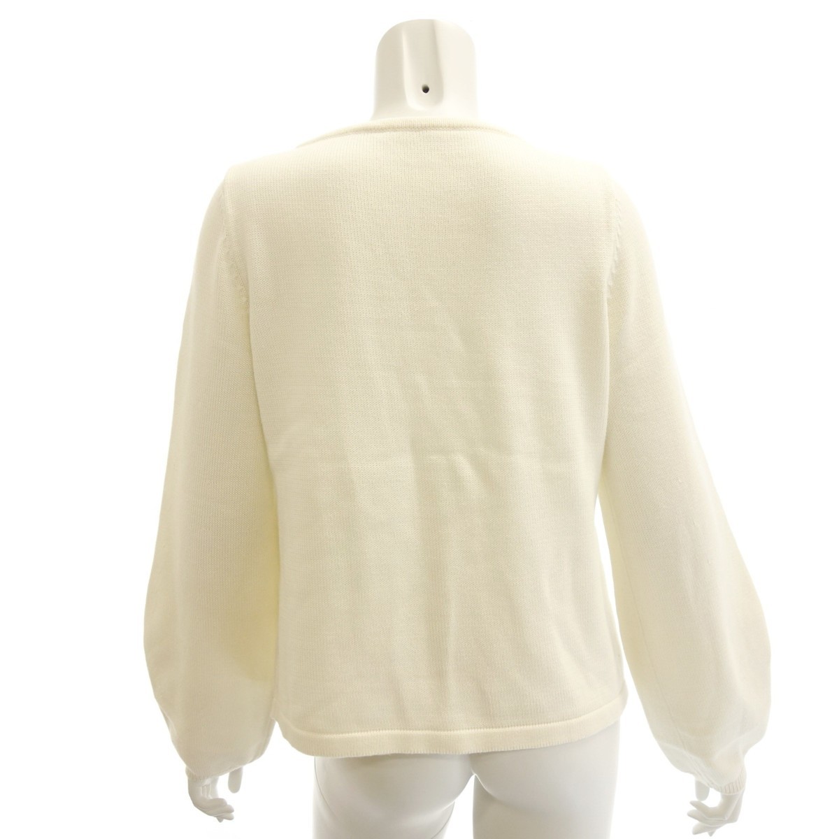 美品 フォクシー カシミヤシルク混 ニットセーターブ 38... - ヤフオク!