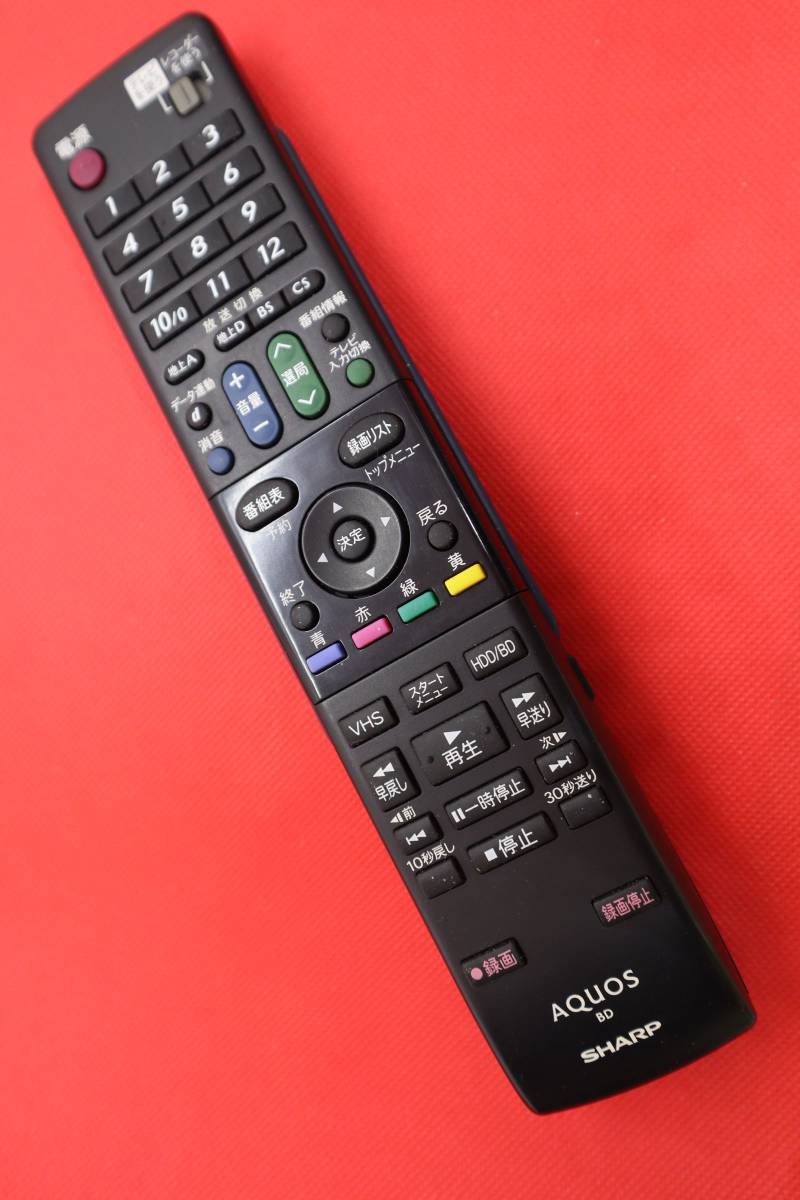 ヤフオク! C8008 SHARP(シャープ) AQUOS BD リモコン ≪GA... シャープ テレビリモコン GA689PA