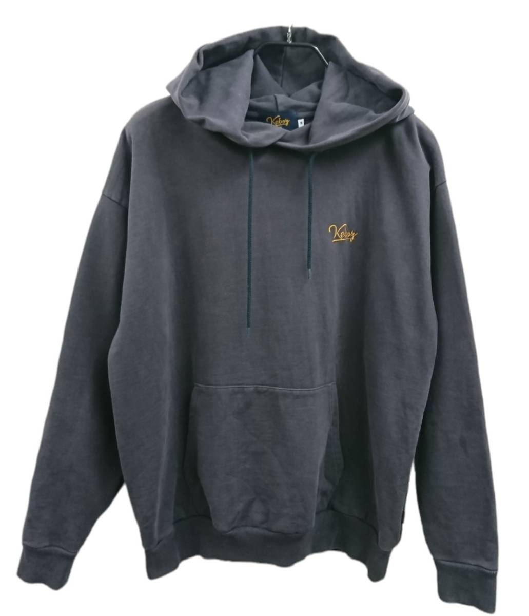 KEBOZ FREAK'S STORE ケボズ フリークスストア ビッグシルエット 売り出し超特価 KEBOZ✖︎Giants✖︎FREAKS STORE パーカー グレー パーカー