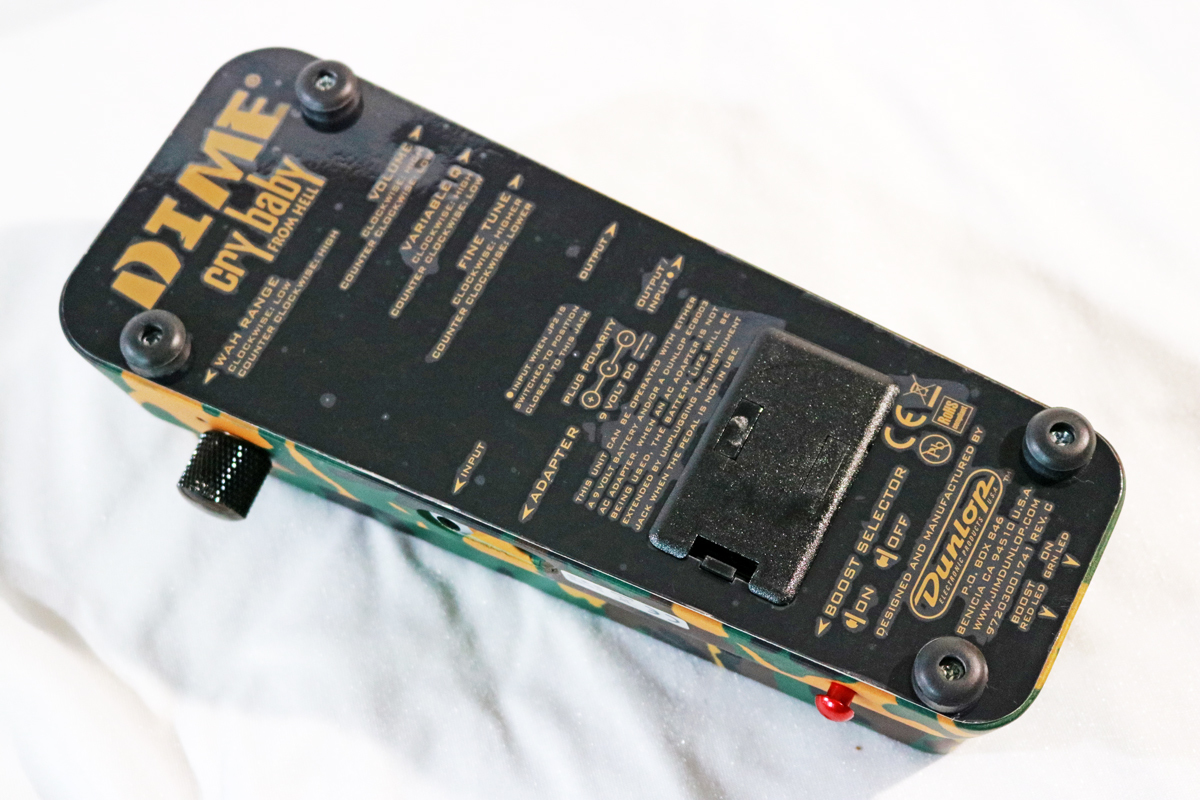 Jim Dunlop】DB-01 Crybaby FROM HELL Dimebag Signature(ワウ